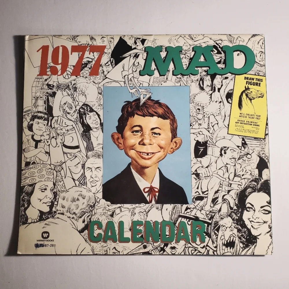 MAD Calendar 1977   Warner Books 10x12